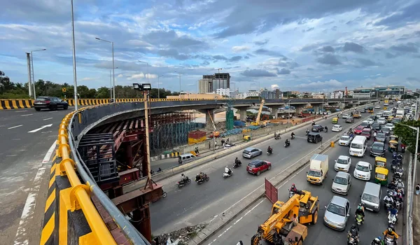 Central Silk Board Junction Central Silk Board junction near Sarjapur Road