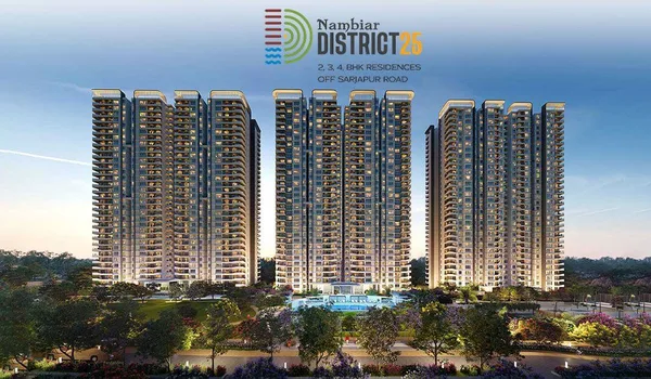 Nambiar District 25 Sarjapur Road apartments
