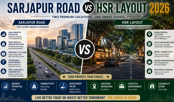 Sarjapur Road vs HSR Layout 2026